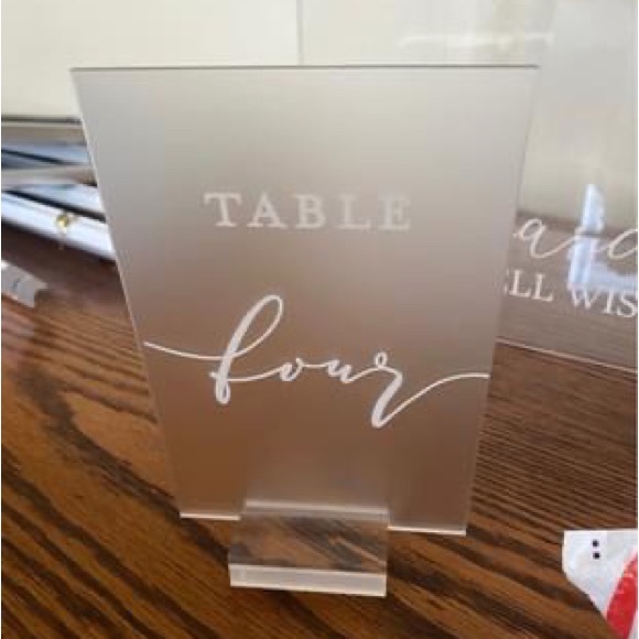 Wedding Table Numbers - Picture 3 of 3